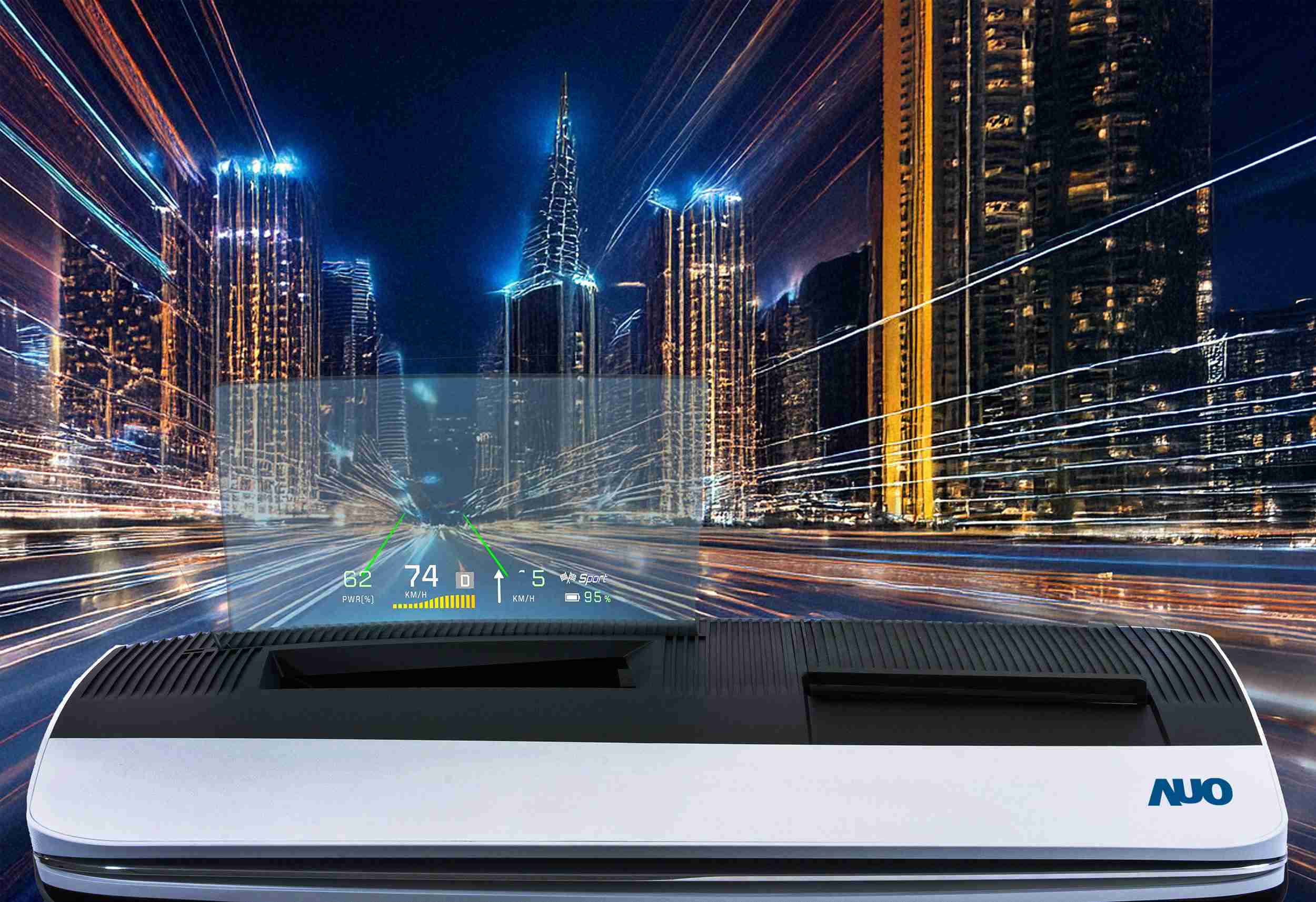 z6尊龙推出13吋Micro LED抬头显示器，，，，提供高入眼亮度、、高色彩饱和度的显示质量，，，，在阳光下或黑暗中都清晰可见，，并利用Micro LED模块体积小的优势，，，，解决车用空间有限的痛点