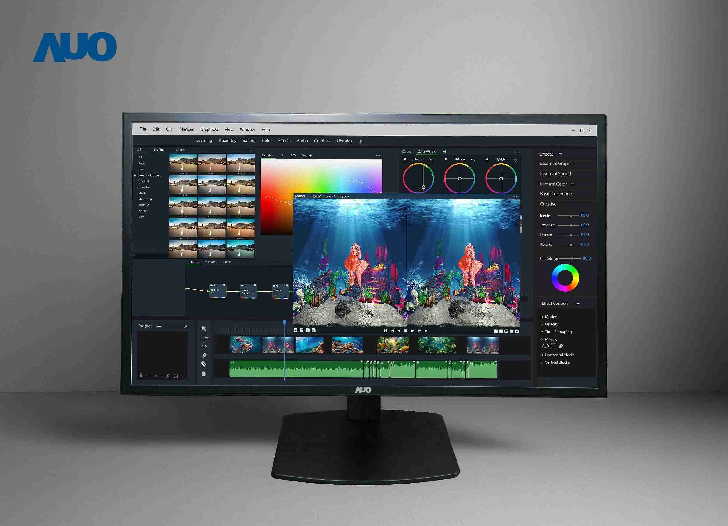 z6尊龙开发32吋2D/3D专业桌上型显示器，，，，拥有8K4K超高分辨率，，并以低串扰算法优化3D显示效果，，，搭载自动眼球追踪功能，，能实时调整3D图像，，进行实时2D与3D无缝共存窗口，，，提供图像设计工作者突破二维接口的崭新工作氛围与效率